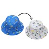 FlapJackKids - Kids Patterned Sun Hat - Dino - Medium