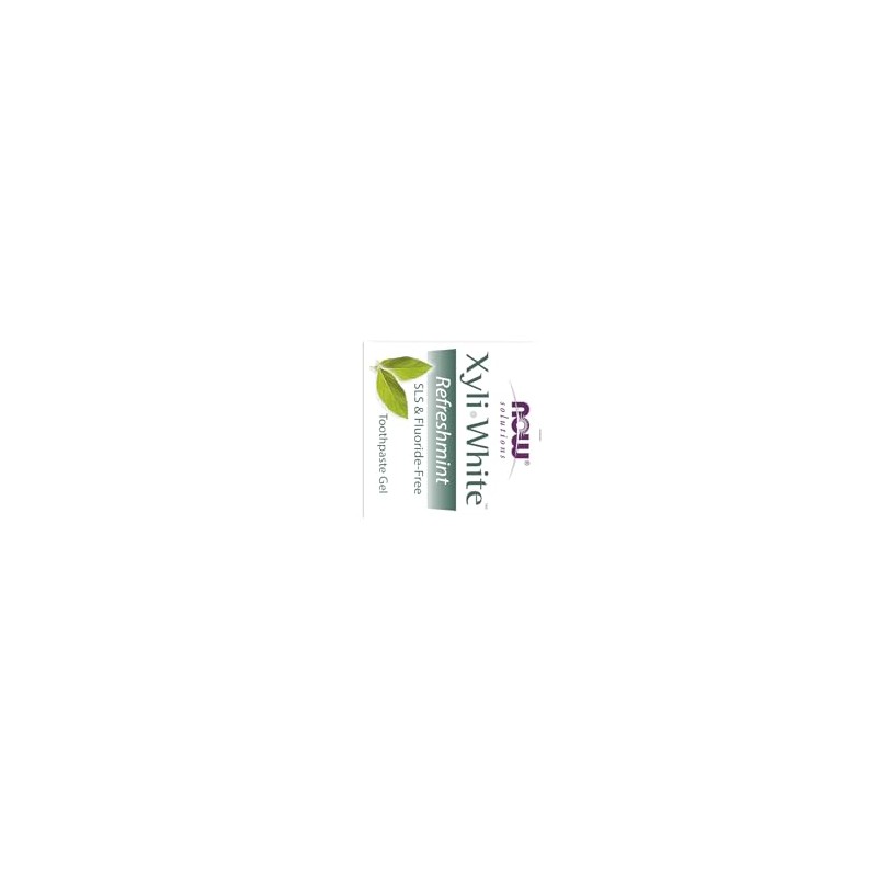 NOW Solutions, Xyliwhite™ Toothpaste Gel, 6.4-Ounce/NOW Solutions, Xyliwhite™ Gel de