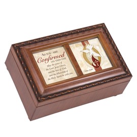 Cottage Garden Confirmed On This Day Woodgrain Petite Keepsake Music Box Plays Ave Maria