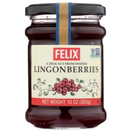 Felix Wild Lingonberry Jam 8x 10Oz