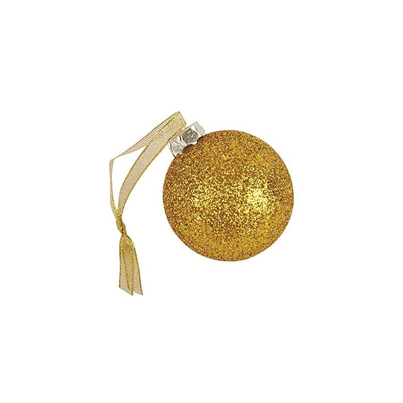 25 Silver 5mm Christmas Bauble Hangers with Caps