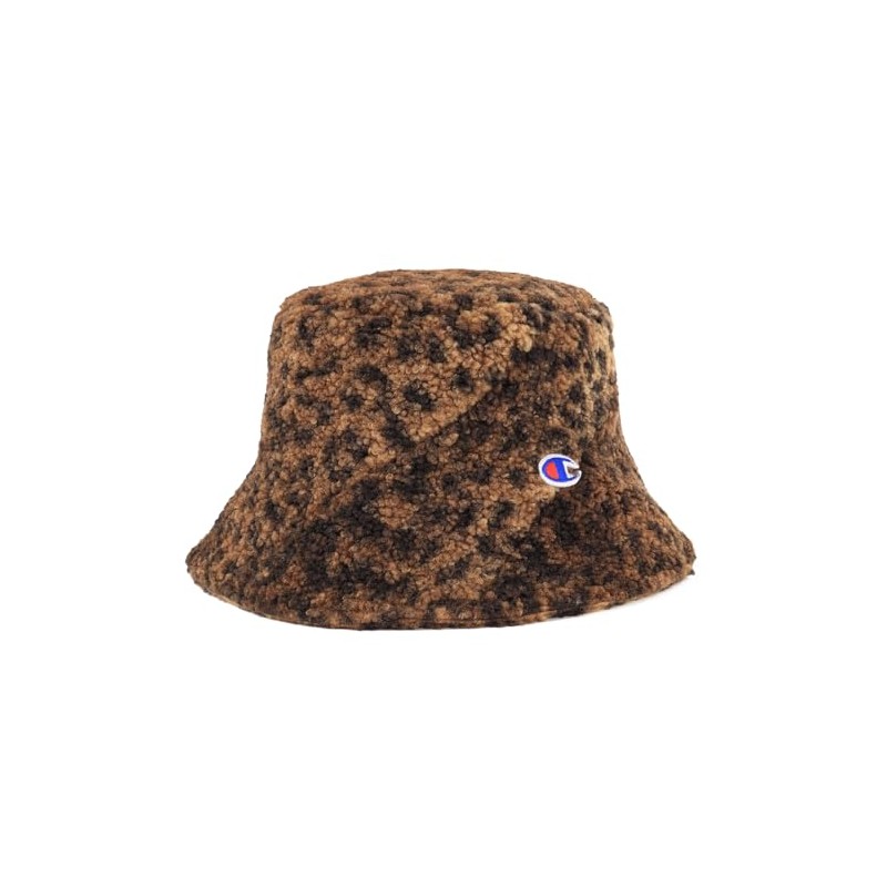 Champion 372-0034 Sheepboa Tulip Hat, leopard
