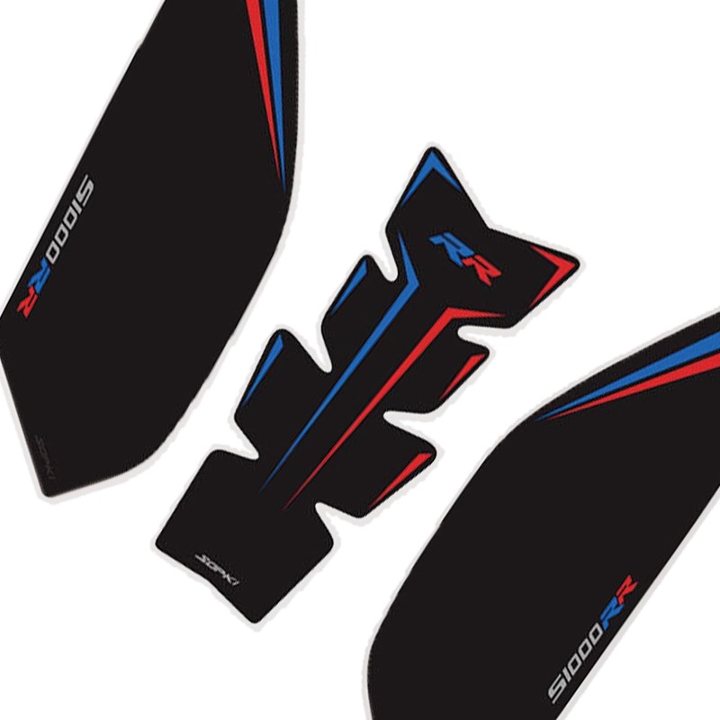 TZMAPU Compatible With S1000R S1000RR,Motorcycle Tank Protector,Non-slip Fuel Tank Sticker