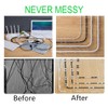 48 Pcs Cable Clips with Strong Self-Adhesive, Wire Holders Cord