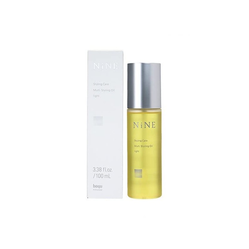 hoyu NiNE Multi-Styling Oil, Light 3.4 fl oz (100 ml),
