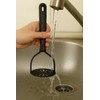 2 Piece Manual Potato Masher Plastic Pestle and Potato Peeler