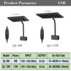 Carefree Fish Aquarium LED Light USB 5V RGBW 5730 Timmer
