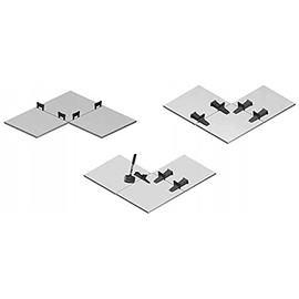 KUBALA Leveling system for 3-16 mm thick tiles, smart level clips increase work precision (100, 1 mm)