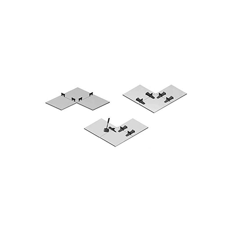 KUBALA Leveling system for 3-16 mm thick tiles, smart level