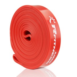 Furinno RFitness Professional - Banda de Ejercicio de látex elástica de 41 Pulgadas de Largo, X-Heavy (Rojo)