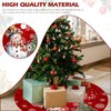 Byzesty Christmas Tree Skirt 120 cm Christmas Tree Skirt Round