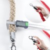 Kerafactum Rope Barrier Tape Rope with Carabiner Hook Barrier Cord