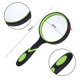 Magnifying Glass 10x, 10x Handheld Magnifier, 50 mm, Magnifying Glass Children, Hand Magnifying Glass Reading Magnifier, Hand Magnifier for Science Books, Magnifying Glass Hand Reading Magnifier 10x,
