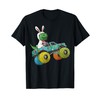 Happy Easter Monster Truck Trex Dinosaur Bunny Costume Kids T-Shirt