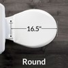 MAYFAIR 841EC 006 Cameron Toilet Seat will Never Loosen and