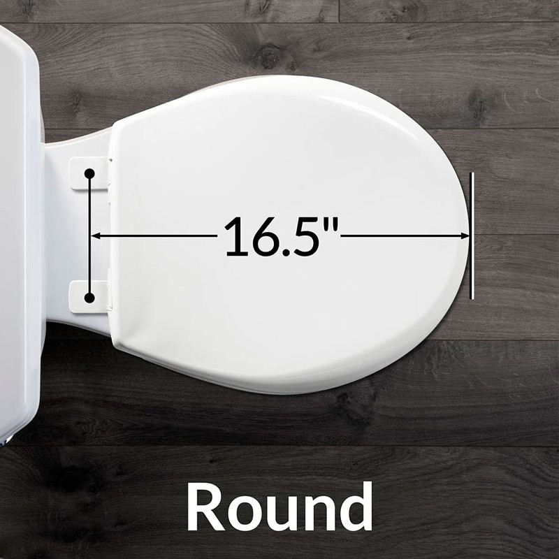 MAYFAIR 841EC 006 Cameron Toilet Seat will Never Loosen and