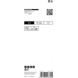 Bosch 5x EXPERT Wood 2-side clean T308BP Jigsaw Blade (for Solid wood furniture board, Plywood, Length 117 mm, Professional Accessory Jigsaw)