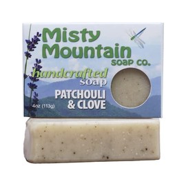 Patchouli and Clove Handcrafted Bar Soap by Misty Mountain Soap Co.