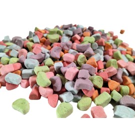 Assorted Dehydrated Marshmallow Bits - 1 lb of Fresh Mini Rainbow Multicolor Dehydrated Marshmallows