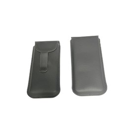 pocket Clip eyeglass case with Flap (Brown)