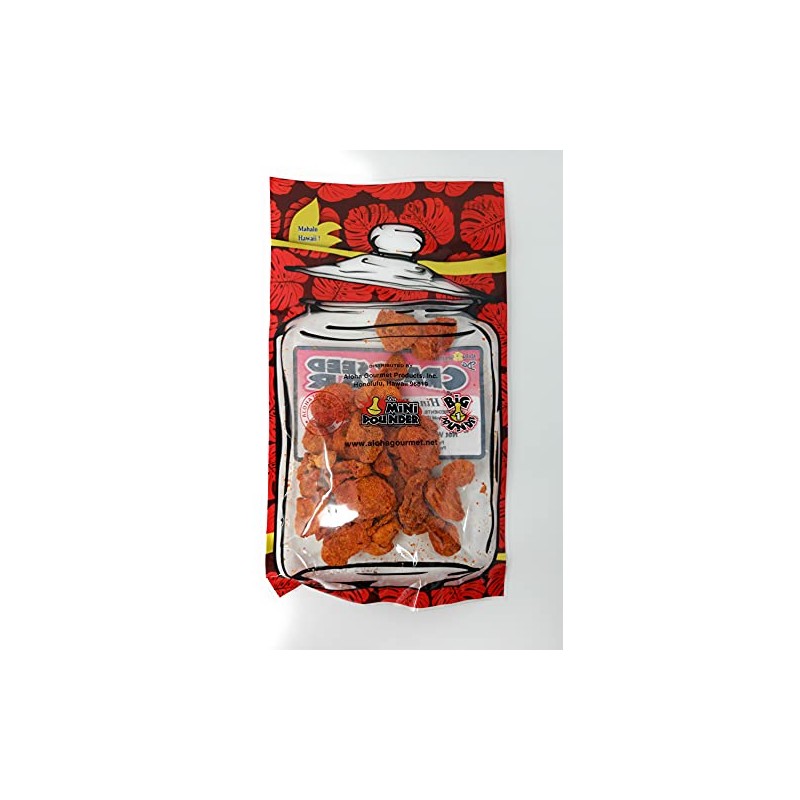 Aloha Gourmet Da Crack Seed Jar - Seedless Red Li