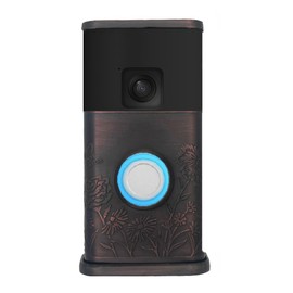 Garden Video Doorbell Cover (Compatible with Ring Battery Doorbell - 2024 Release) (Oiled Bronze)