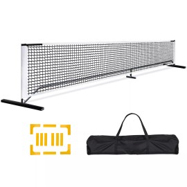 SEGAWE Portable Pickleball Net Set System Regulation Size w/Carrying Bag & Metal Frame