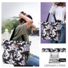 HOMESPON Large Waterproof Beach Tote Bag with Zip and Pockets