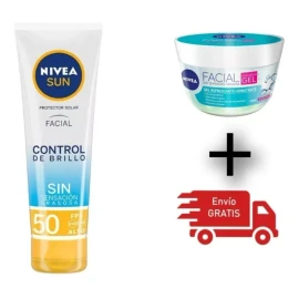 Nivea Protector Solar Y Gel Hidratante Nivea Piel Grasa - Mixta