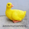 Duck Ornament Resin Weather Resistant Cute Vivid Expression Duck Statues