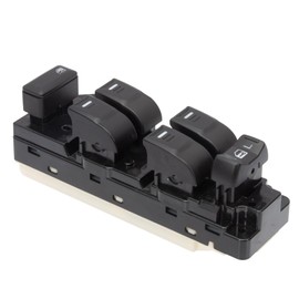Front Driver Side Power Master Window Switch Fits 2004-2012 Colorado, 2004-2012 Canyon, 2006-2010 H3 H3T, Replaces OE#25779767 15141484