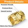 YOMKILU 367-Piece Threaded Insert Set, M2 M2.5 M3 M4 M5