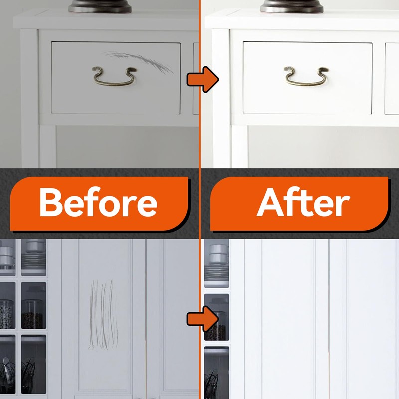 Brohood White Touch Up Paint, Appliance Kitchen Cabinet Paints for
