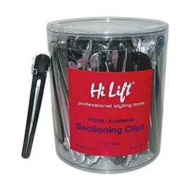 Hi Lift Nylon Aluminium Sectioning Hair Clips Set 36 count