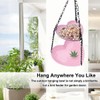 Outdoor Hanging Double-Layer Bird Feeder, Outdoor Hanging Bird Bathtub, Double-Layer
