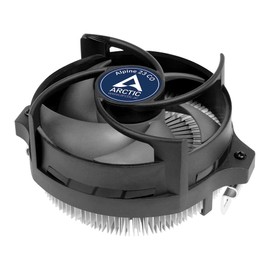 ARCTIC Alpine 23 CO - Compact AMD CPU Cooler for AM5 and AM4, Thermal compound MX-2 pre-applied, for Continous Operation, Computer, PC - Black