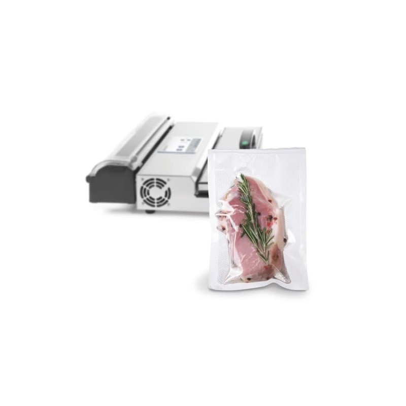 HENDI Embossed vacuum bags on roll, 200x6000 mm