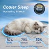 Premium Cooling Blanket for Medium Dogs, Cool-to-Touch Washable Mat for