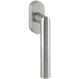 Hoppe Amsterdam Window Handle Stainless Steel Square Post 7 x 40 mm