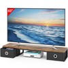 YAOHUOO 45" Large TV Riser with Fabric Drawers for 32-60