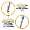 BIC Cristal Xtra Smooth Blue Ballpoint Pens, Medium Point (1.0mm),
