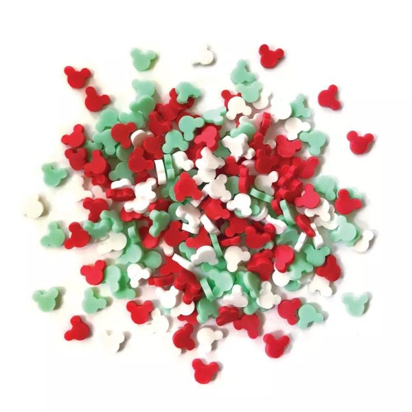 Buttons Galore Sprinkletz Embellishments ~ MERRY MOUSE EARS ~ NK151~Shaker