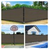 Bynbbur 6'x94' Privacy Fence Screen Net Fencing 95% Privacy Blockage