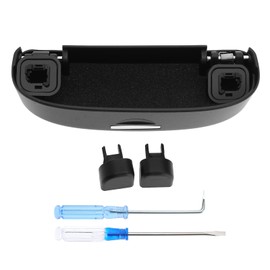 SING F LTD Sunglasses Case with Installation Tools Compatible with Toyota CHR, Corolla, RAV4, Yaris, Camry Car Sunglasses Storage Box Organizer Interior Accessories Black