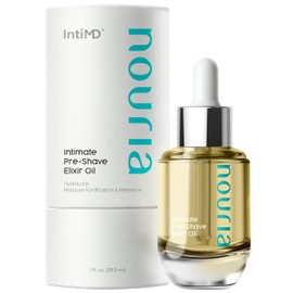 IntiMD Coochy Plus HydroLock Moisturizing + 3-Steps Kit Intimate Shave Gift Set: Nouria Pre-Shave Elixir Oil + Coochy Plus Shave Cream The Origin + Coochy Plus After Shave Protection Mist