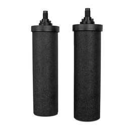 AquaEasy BB9 Black Purification Water Filter, Berkey® Water Filter Replacement BB9-2 Black Filters and Berkey® Gravity Water Filter System, Doulton, Alexapure, Pro One (2 Pack)