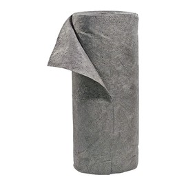 SpillTech GRB150H Polypropylene Universal SonicBonded Heavyweight Mat Roll, 150' Length x 30" Width, Gray