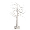 Lighted Birch Tree Adjustable Branches Stable Bottom Birch Tree with