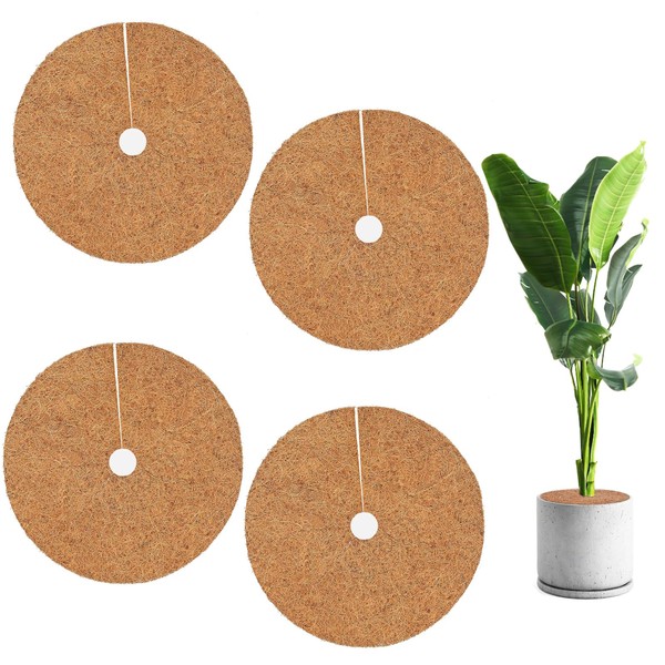 Coconut Mat, Winter Protection, Pack of 4, 30 cm, Coconut