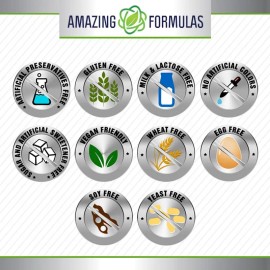 Amazing Formulas Quercetina 800 Mg Con Bromelina                                                                                                      